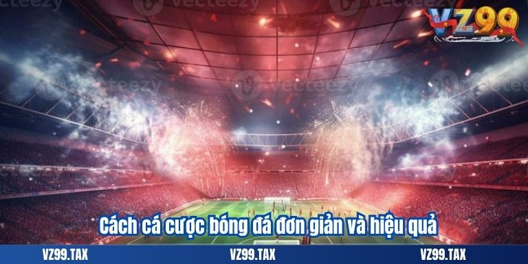 Cách Cá Cược Bóng Đá Hiệu Quả Từ Chuyên Gia Soi Kèo VZ99 3 Cách cá cược bóng đá đơn giản và hiệu quả