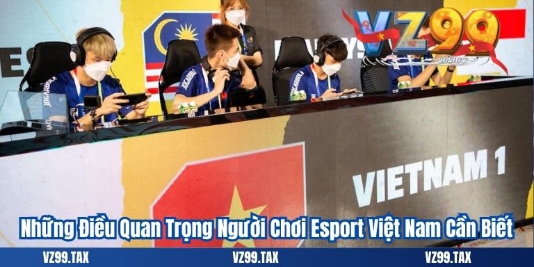 Esport Việt Nam: Xu Hướng Thể Thao Điện Tử 2025 5 Những Điều Quan Trọng Người Chơi Esport Việt Nam Cần Biết