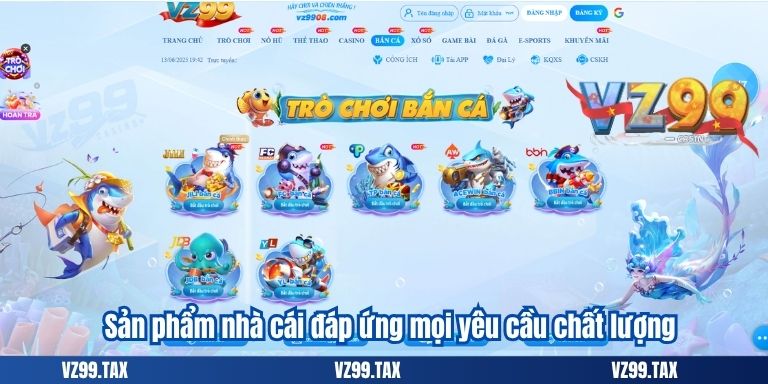 GIẤY PHÉP HOẠT ĐỘNG VZ99 3 Sản phẩm nhà cái đáp ứng mọi yêu cầu chất lượng