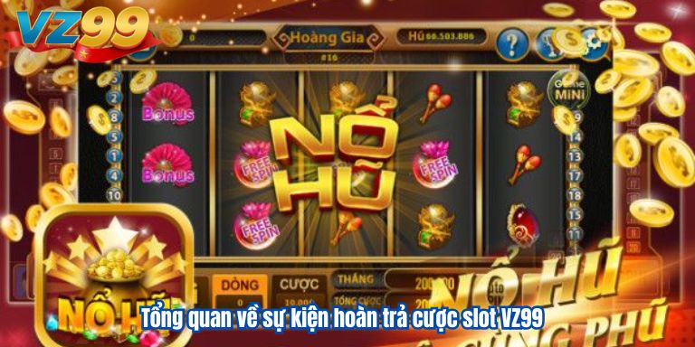 Tổng quan về sự kiện hoàn trả cược slot VZ99